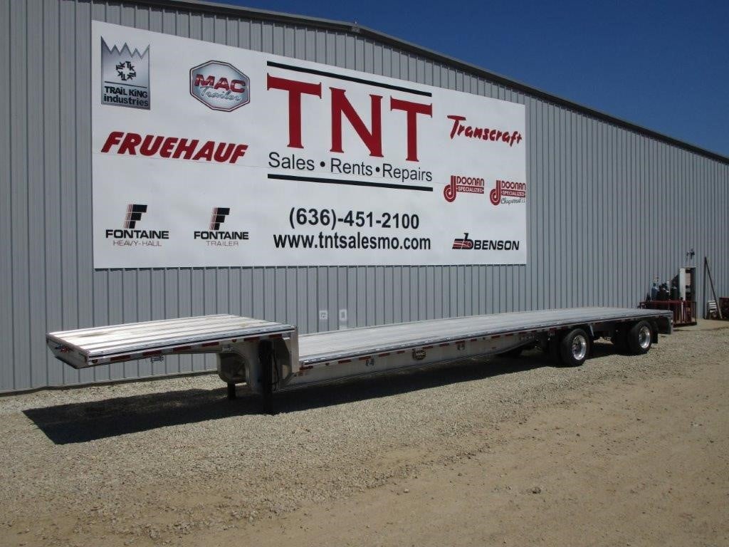 2025 MAC TRAILER MFG 53' ALUMINUM DROP DECK W/ REAR AXLE SLIDE - image 1 of 6