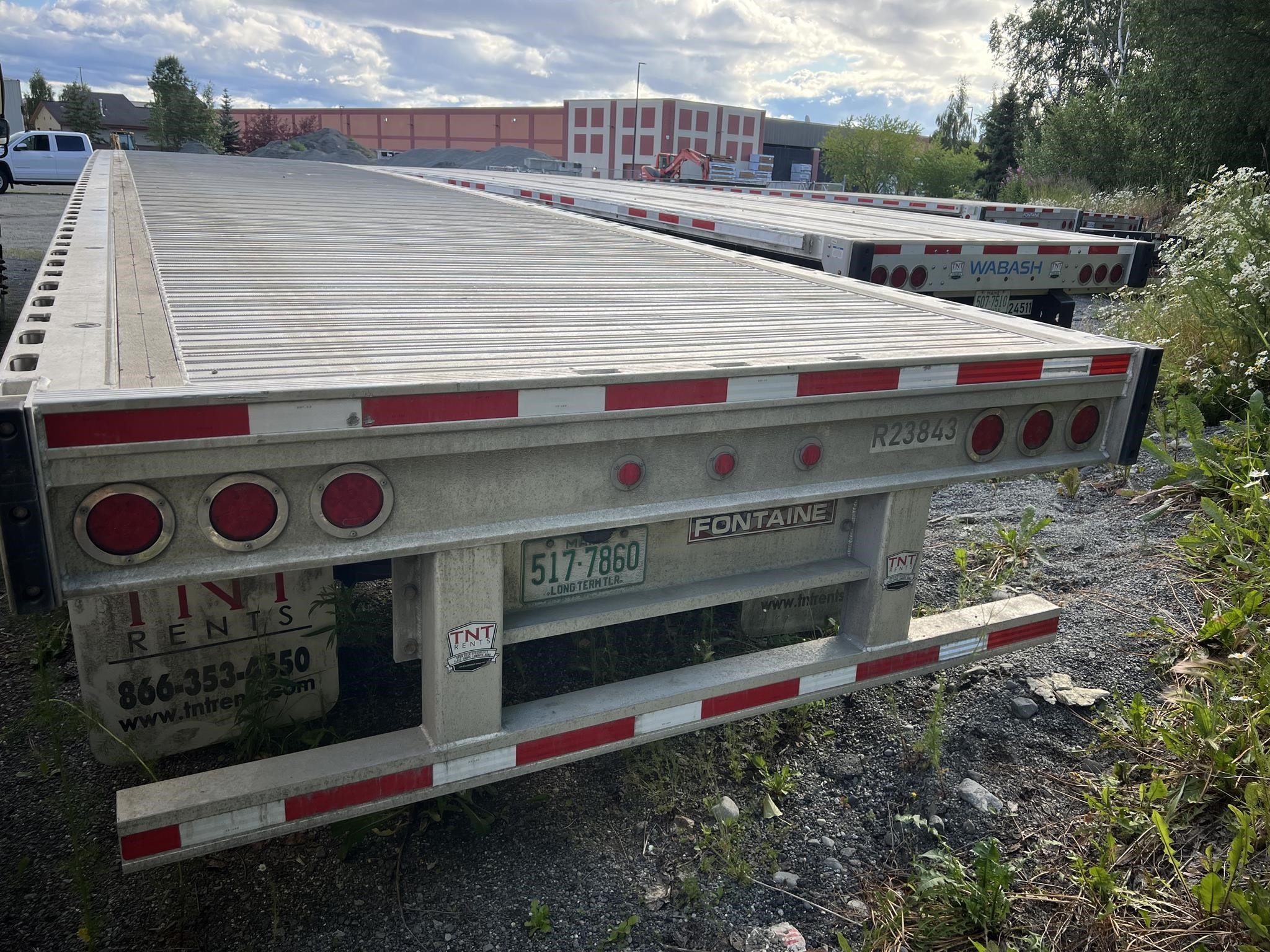 2024 FONTAINE REVOLUTION 53' ALUMINUM FLATBED - REAR AXLE SLIDE - image 6 of 6