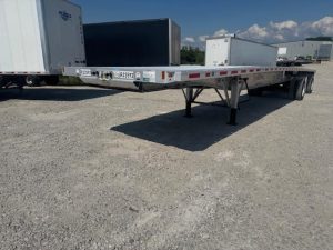 2017 FONTAINE 48' REVOLUTION ALUMINUM 48' HEAVY DUTY FLATBED 10001787076